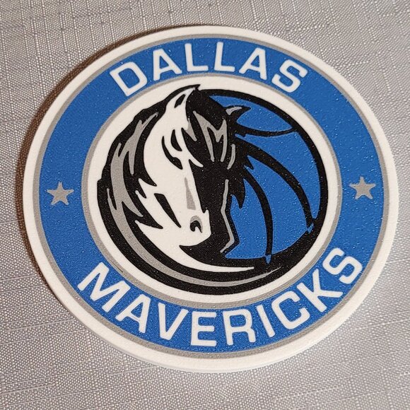 Dallas Mavericks Coaster Set - 3D Printed - (Set of 4) - Picture 3 of 4